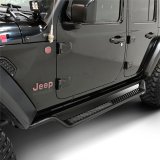 Westin 18-26 Jeep Wrangler 4dr Outlaw Drop Running Boards - Tex. Blk thumbnail 9
