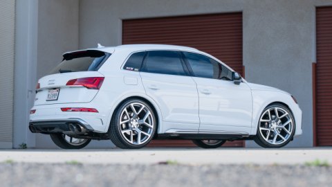 Borla 21-25 Audi SQ5 3.0L-V6 AWD Tip Kit (for 141008) - Brushed Steel thumbnail 2
