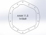 aFe Power Front/Rear Diff Cover Kit w/ Oil 01-10 GM Diesel Trucks V8 (AAM 9.25 & AAM 11.5-14) thumbnail 6