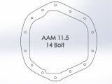 aFe Power Front/Rear Diff Cover Kit w/ Oil 11-19 GM Diesel Trucks V8 (AAM 9.25-12 & AAM 11.5-14) thumbnail 7