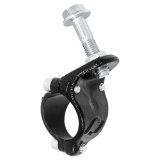 RockJock Jeep JL/JT/JK Forged Chromoly Steering Stabilizer Shock Tie Rod Bracket thumbnail 2