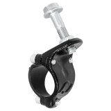 RockJock Jeep JL/JT/JK Forged Chromoly Steering Stabilizer Shock Tie Rod Bracket thumbnail 6