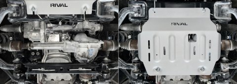 RIVAL 2015+ Ford F150 Ecoboost Aluminum Engine Skid Plate thumbnail 3