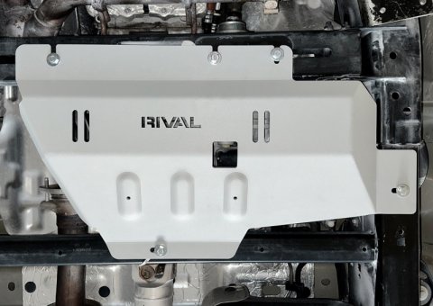RIVAL 2015+ Ford F150 Ecoboost Aluminum Transfer Case Skid Plate thumbnail 1