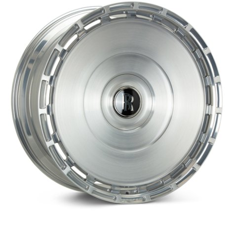 Vossen x Novitec SP3 22x9.5 - 5x112 BP - ET8 Brushed Gloss Clear Rolls-Royce Ghost 2nd Gen FR Wheel