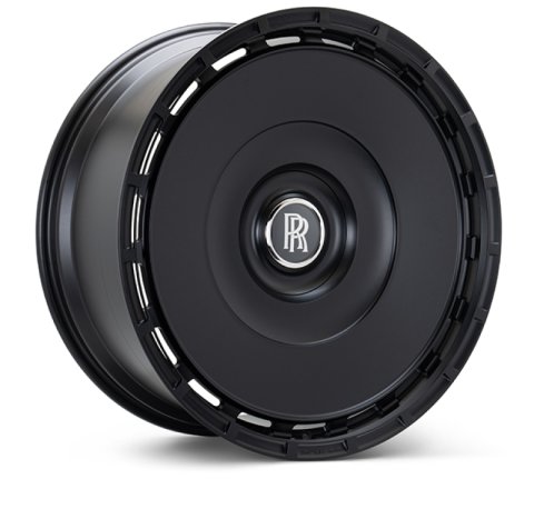Vossen x Novitec SP3 22x10.5in - 5x112 BP - ET15 - Satin Black Rolls-Royce Ghost 2nd Gen Rear Wheel