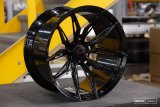 Vossen x Novitec NF11 22x12in - 5x114.3 BP - ET33 - Gloss Black Ferrari 488 / F8 Rear Wheel thumbnail 3