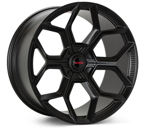 Vossen x Novitec NL5-5L 21x12.5in - 5x112 BP - ET43 - Satin Black Lamborghini Huracan Rear Wheel