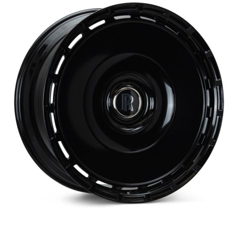 Vossen x Novitec SP3 22x9.5in - 5x120 BP - ET28 - Gloss Black Rolls-Royce Spectre Front Wheel