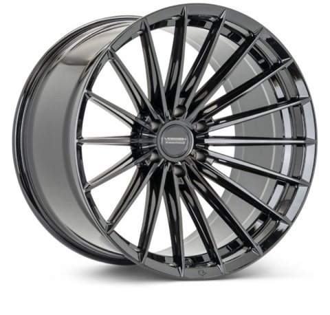 Vossen HFX-4 24x10 - 6x139.7 - ET25 - Deep - 106.1 - Gloss Black Wheel