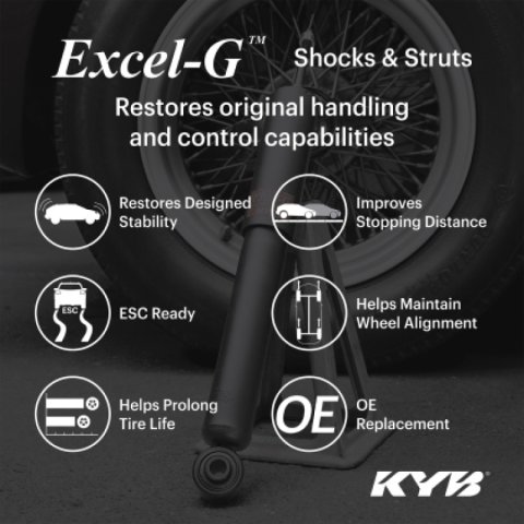 KYB 18-22 Hyundai Accent / Kia Rio Excel-G Shock Assembly - Rear thumbnail 2