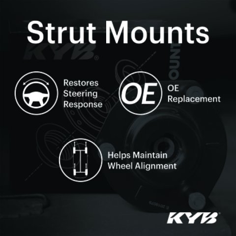 KYB 21-24 Ford Bronco Sport / 20-24 Escape / 22-24 Maverick Strut Mount Kit - Front thumbnail 2