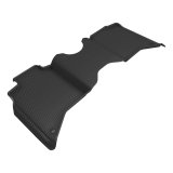3D MAXpider 19-24 Dodge RAM 3500 Crew Cab Kagu 2nd Row Bench Seats Floormat - Black thumbnail 1