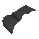 3D MAXpider 19-24 Dodge RAM 3500 Crew Cab Kagu 2nd Row Bucket Seats Floormat - Black thumbnail 1