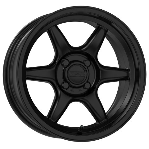 Kansei K11B Tandem 15x8in / 4X114.3 BP / 0mm Offset / 73.1mm Bore - Satin Black