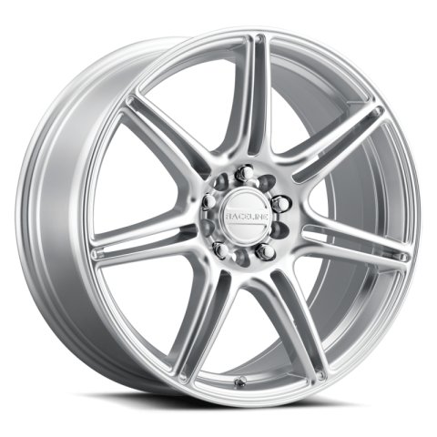 Raceline 148HS Apex 17x7.5in / 5X110 / 5X115 BP / 40mm Offset / 72.62mm Bore - Hyper Silver thumbnail 6