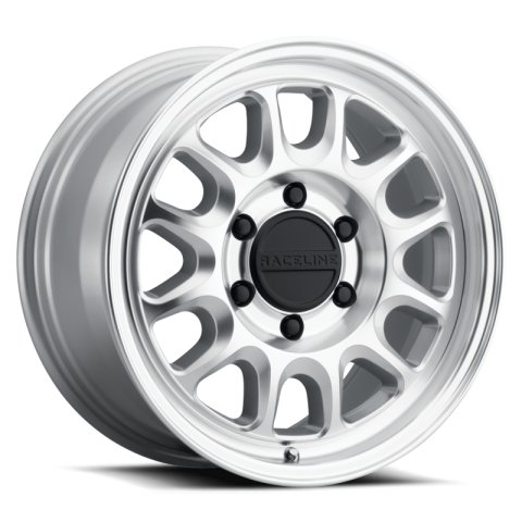 Raceline 958MC Rogue 17x8.5in / 5X150 BP / 0mm Offset / 110.5mm Bore - Machined CC