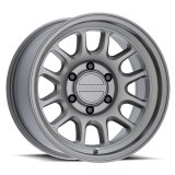 Raceline 958T Rogue 18x9in / 8X170 BP / 18mm Offset / 130.81mm Bore - Matte Titanium thumbnail 2