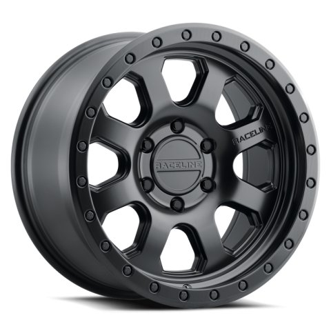 Raceline 959B Avenger 2.0 18x9in / 8X165.1 BP / 0mm Offset / 130.81mm Bore - Satin Black thumbnail 3