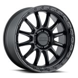 Raceline 960B Alpha 18x8.5in / 6X139.7 BP / 35mm Offset / 106.1mm Bore - Satin Black thumbnail 1