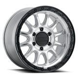 Raceline 960MB Alpha 17x8.5in / 6X139.7 BP / 0mm Offset / 106.1mm Bore - Machined w/Black Ring thumbnail 1