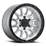 Raceline 960MB Alpha 17x8.5in / 6X139.7 BP / 0mm Offset / 106.1mm Bore - Machined w/Black Ring thumbnail 3