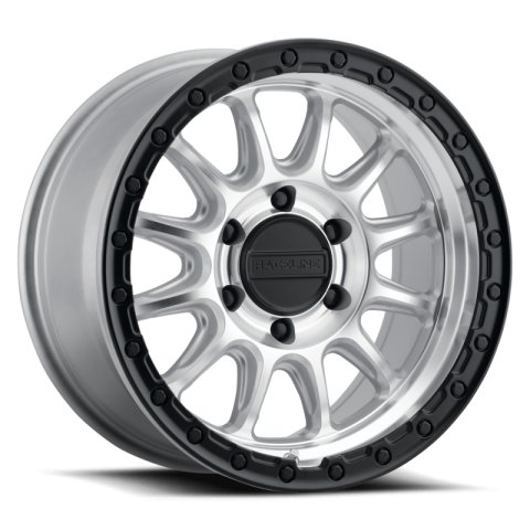 Raceline 960MB Alpha 18x8.5in / 6X135 BP / 35mm Offset / 87.1mm Bore - Machined w/Black Ring thumbnail 3