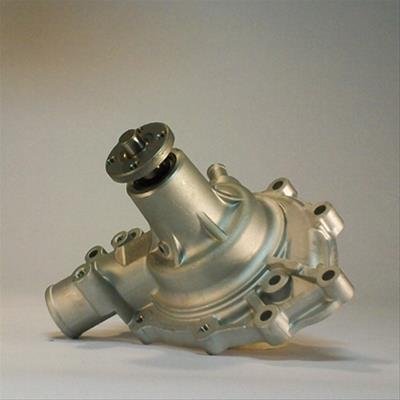 FlowKooler Hi-Flow Mechanical Water Pumps 1681 Pump, Mechanical, High-Volume, Aluminum, Natural, Ford, 289/302/351, Passenger Side Inlet, Each thumbnail 1