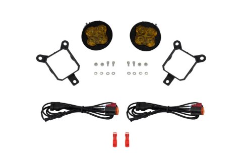 Diode Dynamics 2024+ Subaru Forester SS3 LED Sport Type Y Fog Light Kit - Yellow SAE thumbnail 1