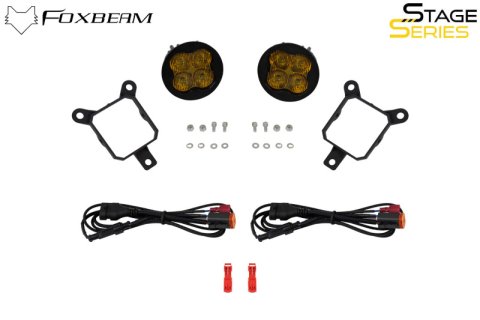 Diode Dynamics 2024+ Subaru Forester SS3 LED Sport Type Y Fog Light Kit - Yellow SAE thumbnail 3