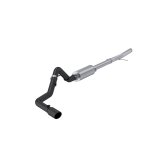 MBRP 2024 Ford Ranger Black-Coated Alum. Steel Single Side Outlet 3in Cat Back Exhaust thumbnail 1
