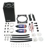 DeatschWerks 3.0L Staged Surge Tank w/ DW300 Fuel Pumps thumbnail 2