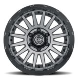 ICON Alloys Recon Pro Satin Charcoal- 18 X 9 - 6 X 135 - 6MM 5.25in BS thumbnail 2