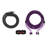 DS18 0-GA Amplifier Install Kit Advance- Purple thumbnail 1