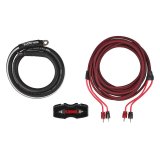 DS18 0-GA Amplifier Install Kit Advance- Red thumbnail 2