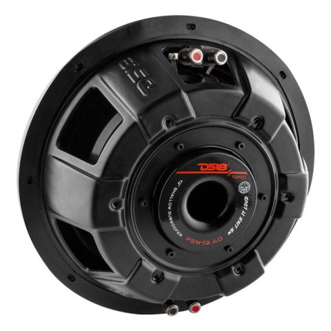 DS18 12in 600 Watts RMS 4 ohm DVC Shallow Mount Water Resistant Subwoofer thumbnail 3