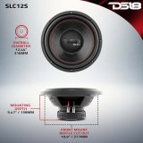 DS18 12in Select Subwoofer 250 Watts RMS 4 ohm SVC thumbnail 4