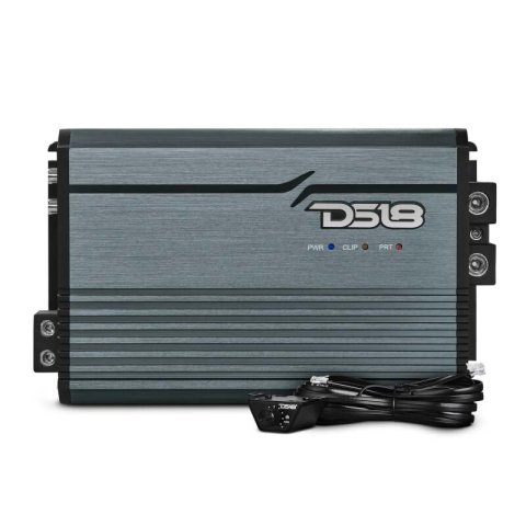 DS18 1-Channel Amp Class D Full-Range Monoblock 2500 Watts RMS/1ohm Titanium thumbnail 3