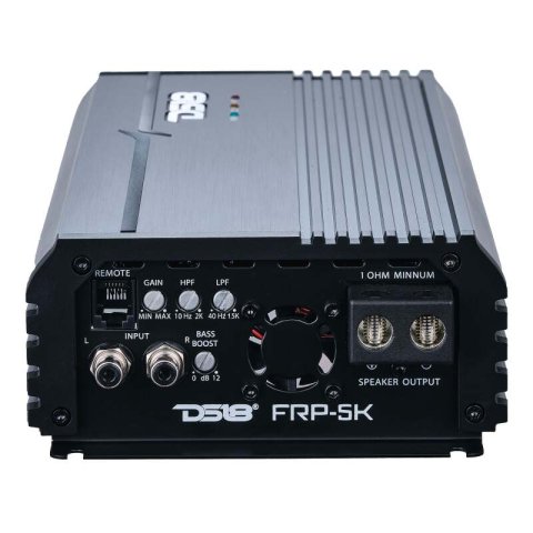DS18 1-Channel Amp Class D Full-Range Monoblock 5000 Watts RMS/1ohm DPIV1/0 Terminals Incl Titanium thumbnail 4