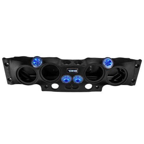 DS18 2007-18 Jeep JK/JKU Soundbar System Fits 4 x 8in Speakers (Not Included)- Black thumbnail 3