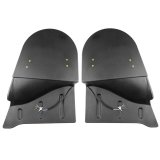 DS18 2007-18 Jeep JK/JKU Subwoofer Enclosure Fits 2x 12in Subwoofers Wheel Well Sealed Left & Right thumbnail 1