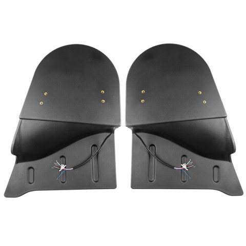 DS18 2007-18 Jeep JK/JKU Subwoofer Enclosure Fits 2x 12in Subwoofers Wheel Well Sealed Left & Right