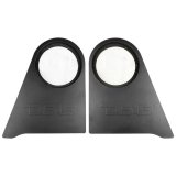 DS18 2007-18 Jeep JK/JKU Subwoofer Enclosure Fits 2x 12in Subwoofers Wheel Well Sealed Left & Right thumbnail 2