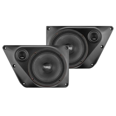 DS18 21-25 Bronco Back Door Pnls Fits Most 2x 6.5in Speakers 2x 2.3in Cut Out Twtrs Speaker Not Incl thumbnail 3