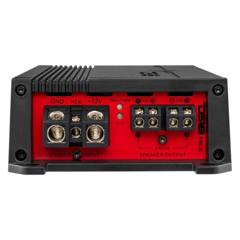 DS18 2-Channel Amplifier 1 x 360/4ohm Bridge 2x 180/2ohm 2x 100/4ohm Watts RMS thumbnail 3