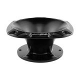 DS18 2in Short Bolt-On Throat Horn 57 Degree 2.6in Depth Black Aluminum thumbnail 6