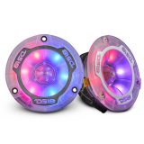 DS18 3.8in Super Bullet Tweeter 120 Watts RMS 1in Aluminum Vc 4 ohm Digital LED Lights thumbnail 3