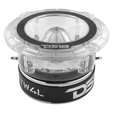 DS18 4.5in Super Bullet Tweeter 280 Watts RMS 1.75in Titanium Vc 4 ohm RGB LED Lights thumbnail 2