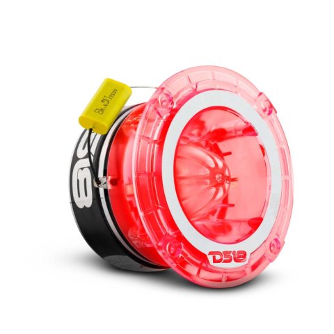 DS18 4.5in Super Bullet Tweeter 280 Watts RMS 1.75in Titanium Vc 4 ohm RGB LED Lights thumbnail 5