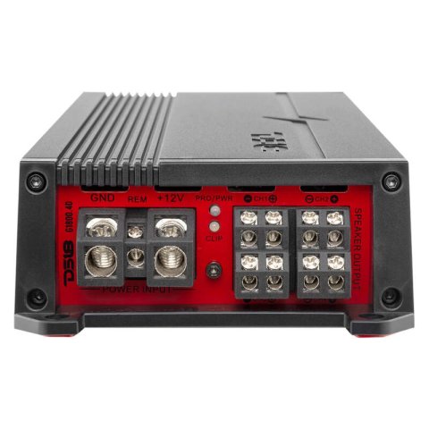 DS18 4-Channel Amplifier 2x 430/4ohm Bridge 4 x 230/2ohm 4 x 150/4ohm Watts RMS thumbnail 1